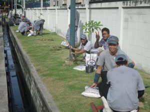 โครงการปลูกต้นไม้รอบบ้าน ครั้งที่ 2 (ปลูกต้นไม้รอบโรงงาน)